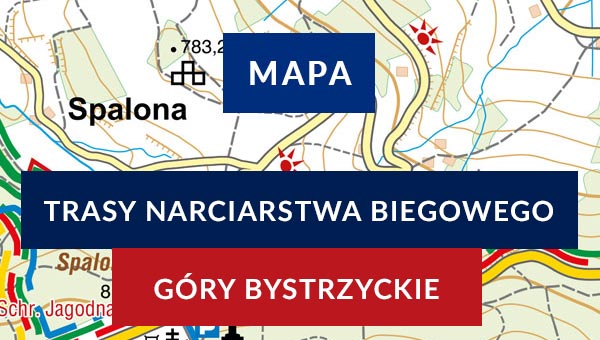 Mapa tras narciarstwa biegowego