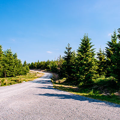 Spalona - turystyka piesza