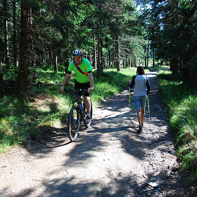 Spalona - turystyka rowerowa