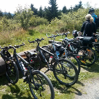 Spalona - turystyka rowerowa